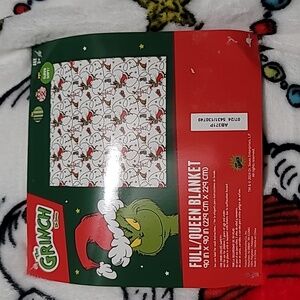 Grinch Full/Queen Throw Blanket 90in x 90in